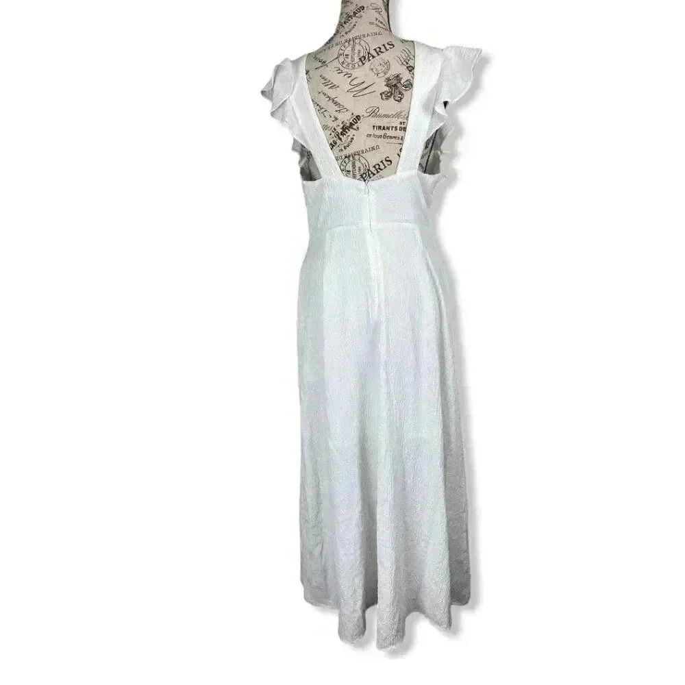 ASTR the Label RUFFLE SLEEVE DRESS- M - Picture 2 of 5